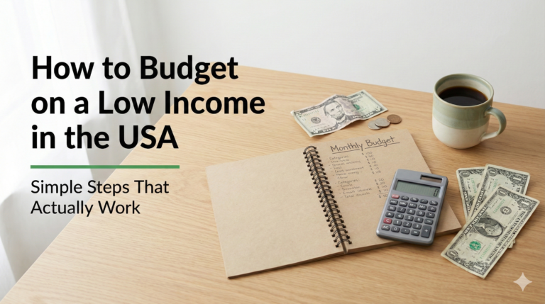 how to budget on a low income in the USA